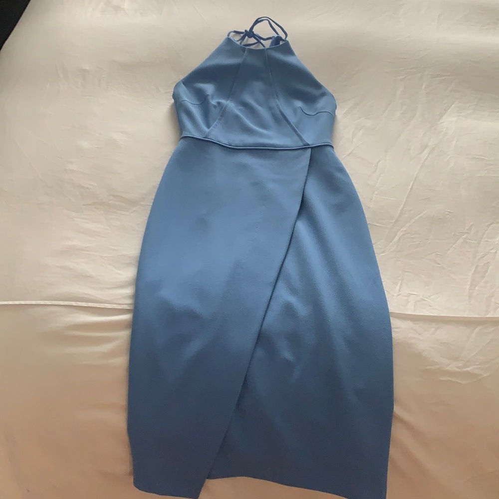 Blue Gianni bini cocktail dress